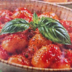 Gnocchi pomodoro e basilico